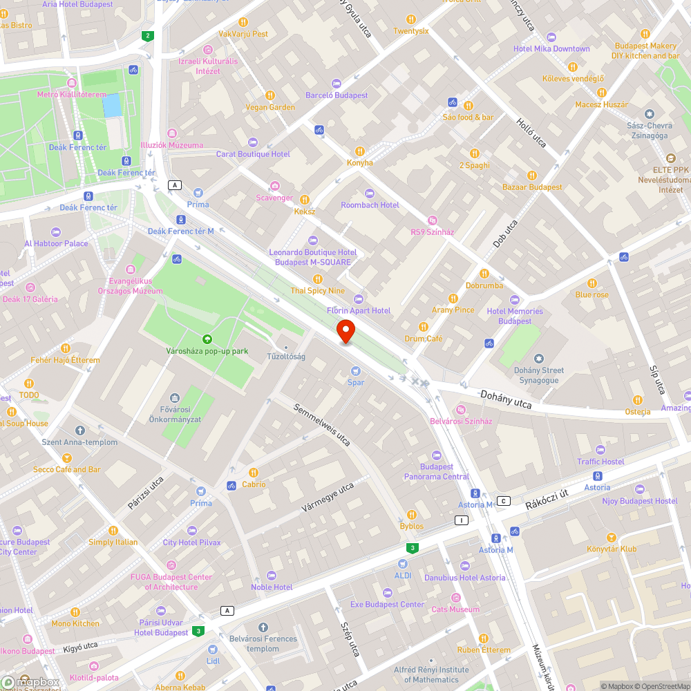 Kőburkolat hiba bejelentés helye