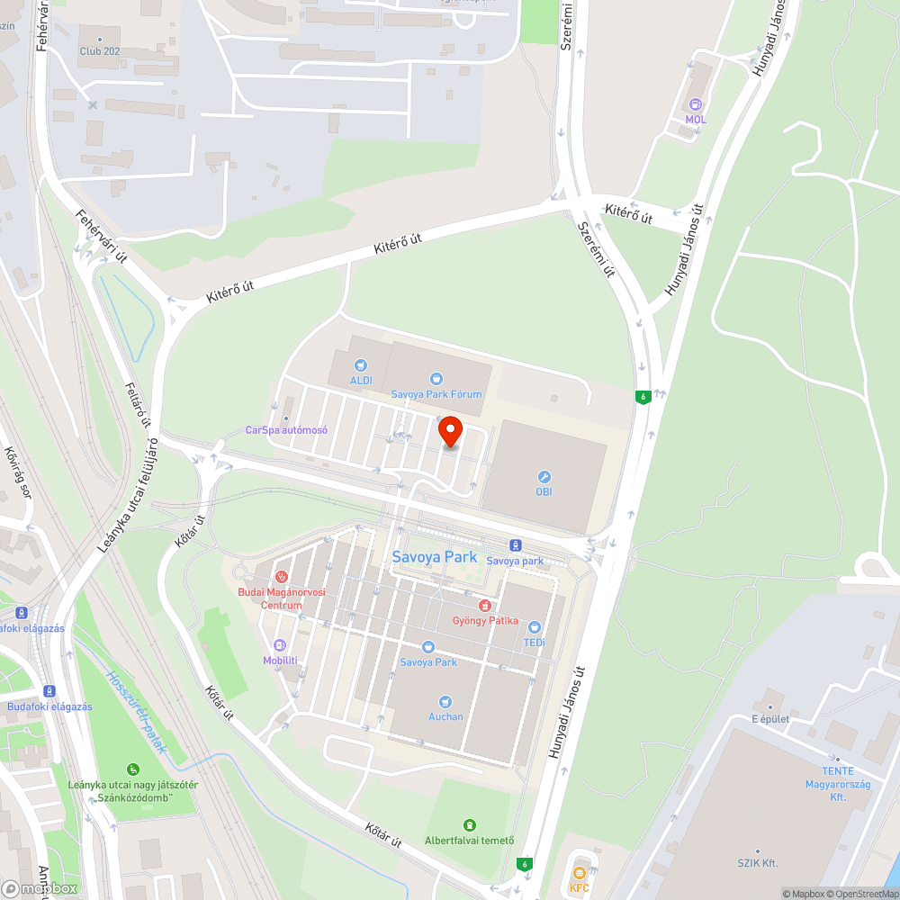 Kidőlt tábla bejelentés helye