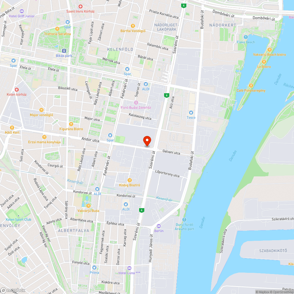 Életveszélyes fal bejelentés helye