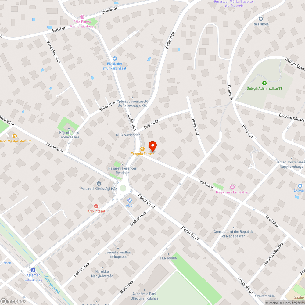 Szakszerűtlen táblaelhelyezés II.ker Orsó u. bejelentés helye