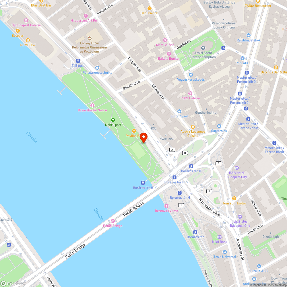 Gyűlöletbeszéd a Nehru parton bejelentés helye