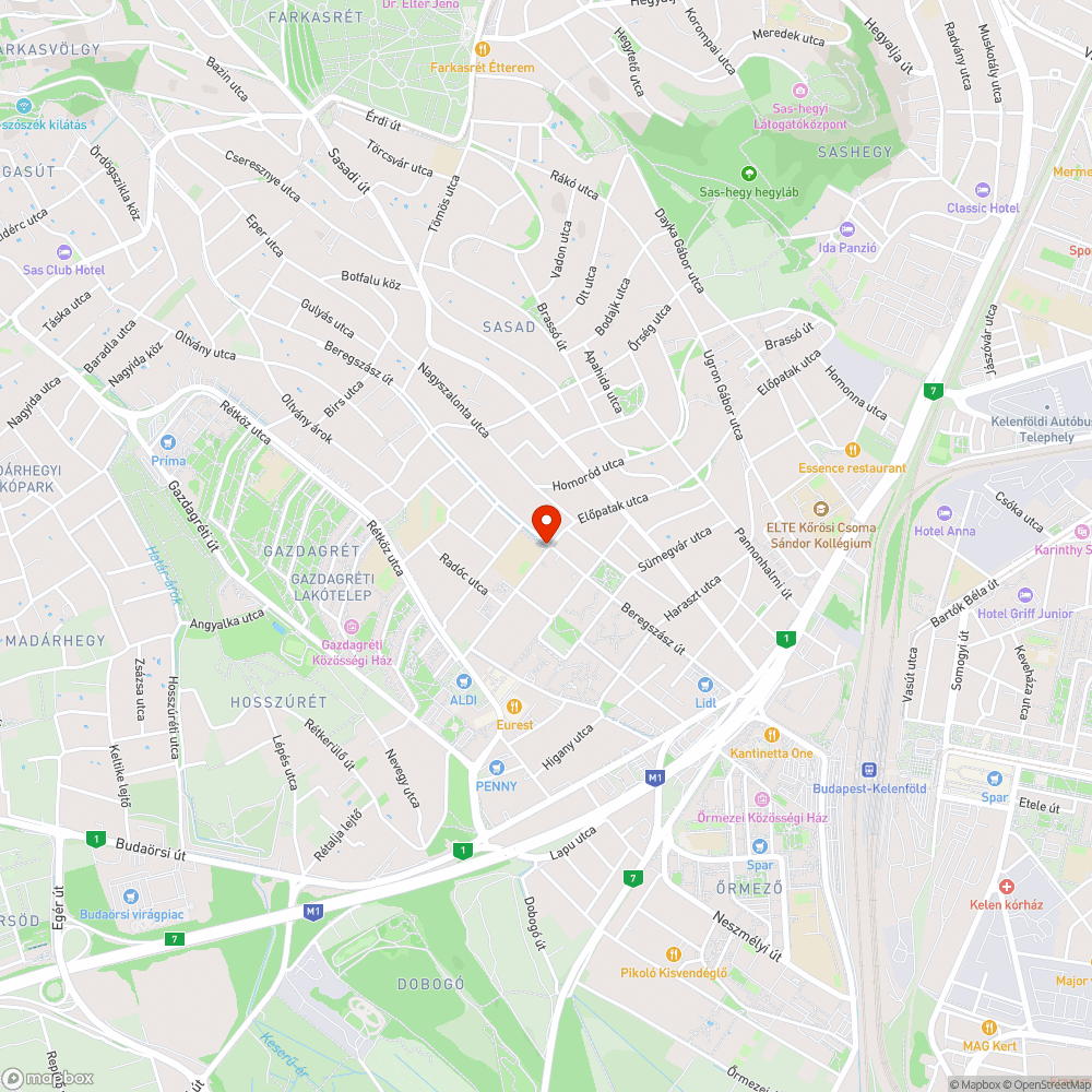 Rozsda ette kuka a Rodostó utcában bejelentés helye