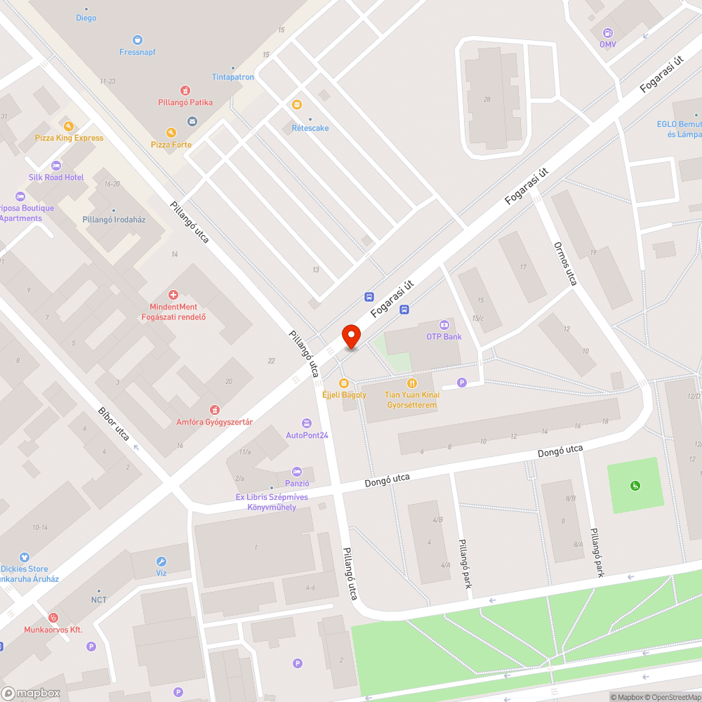 Kiesett deszka bejelentés helye