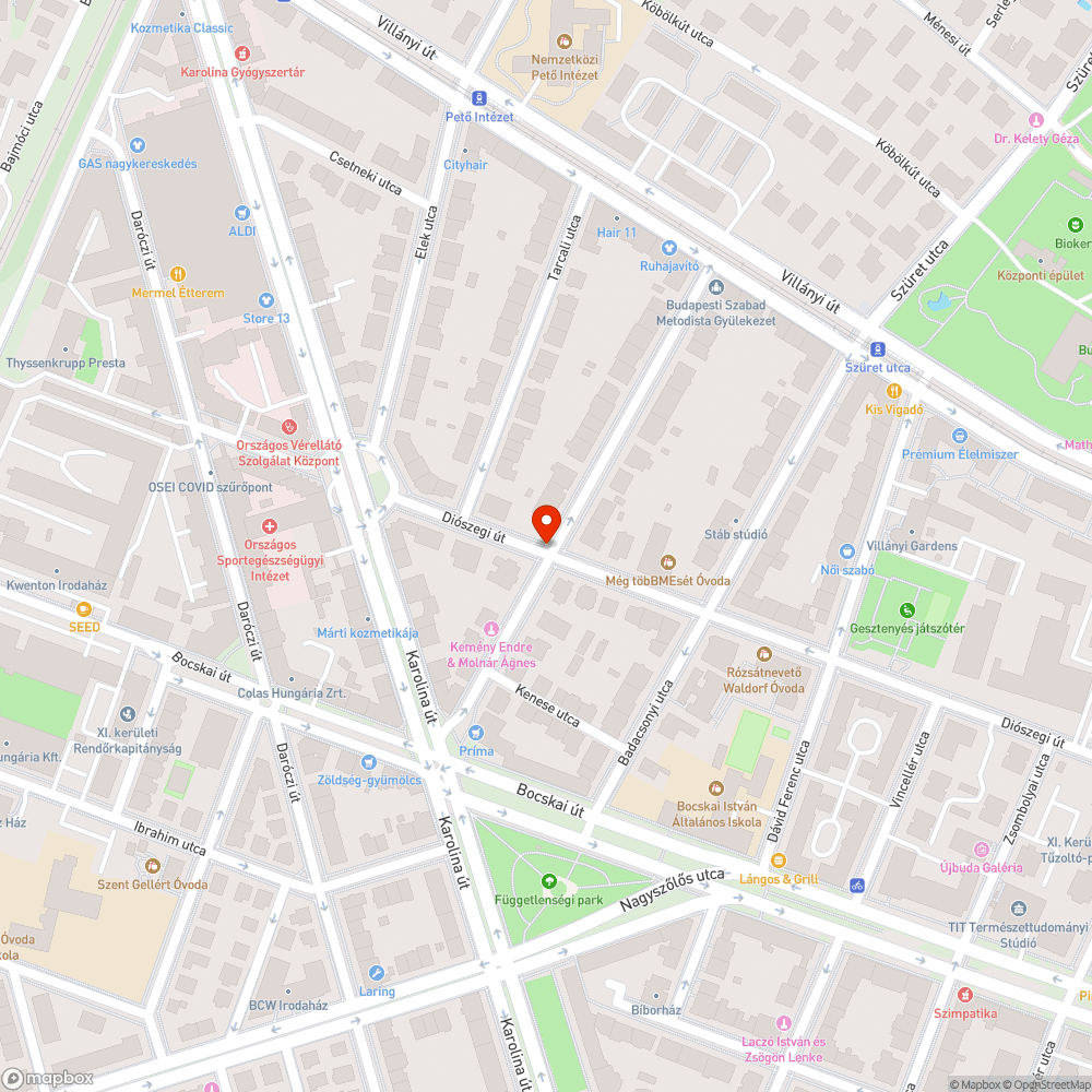 Hiányos térkő burkolat bejelentés helye