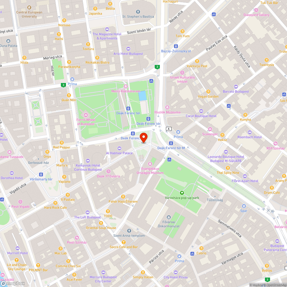 Villog bejelentés helye