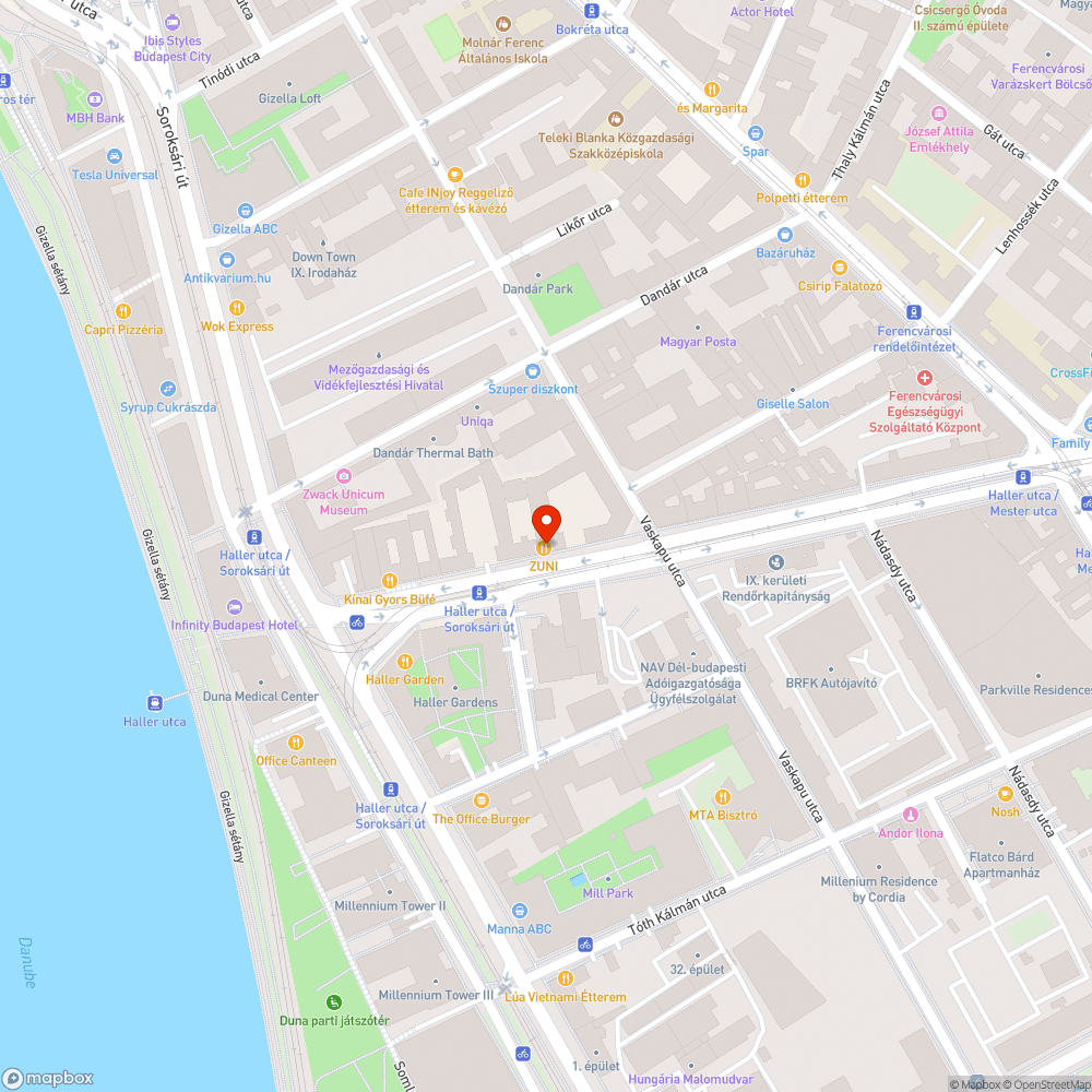 Parkoló és csatornaszem takarítás bejelentés helye