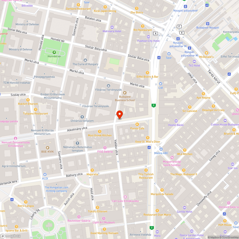 Erősen dőlő fa bejelentés helye