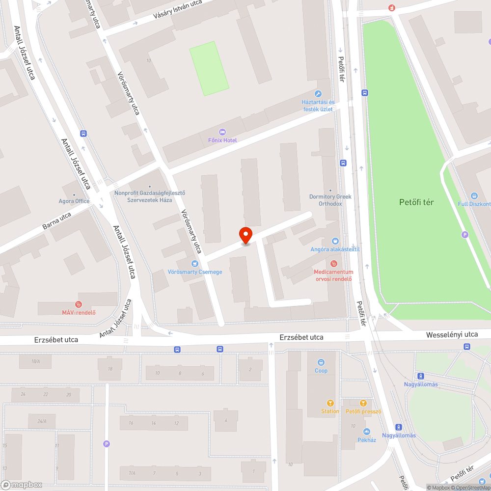 Szemétkupac bejelentés helye