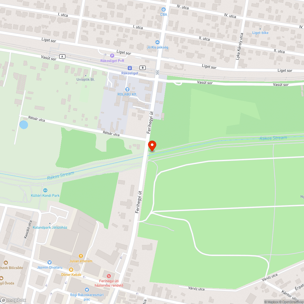 Illegálisan lerakott szemét bejelentés helye