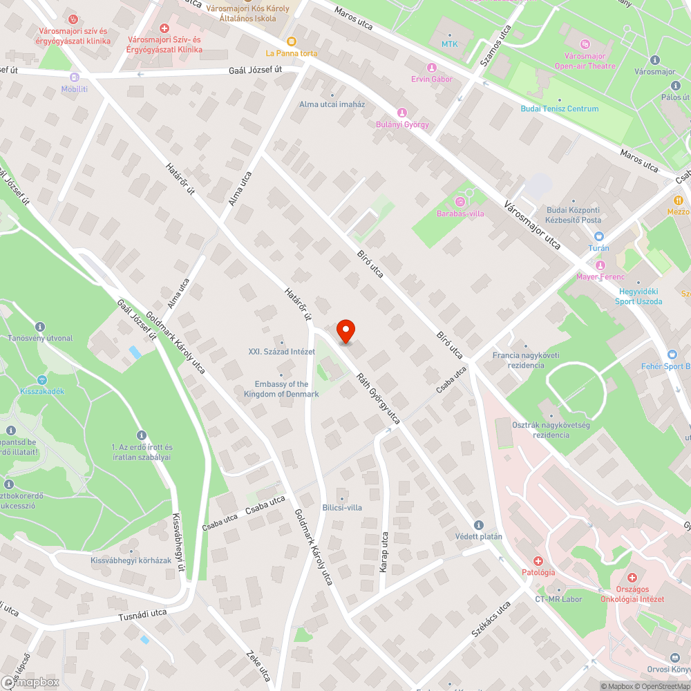 Utcai lámpa villog bejelentés helye