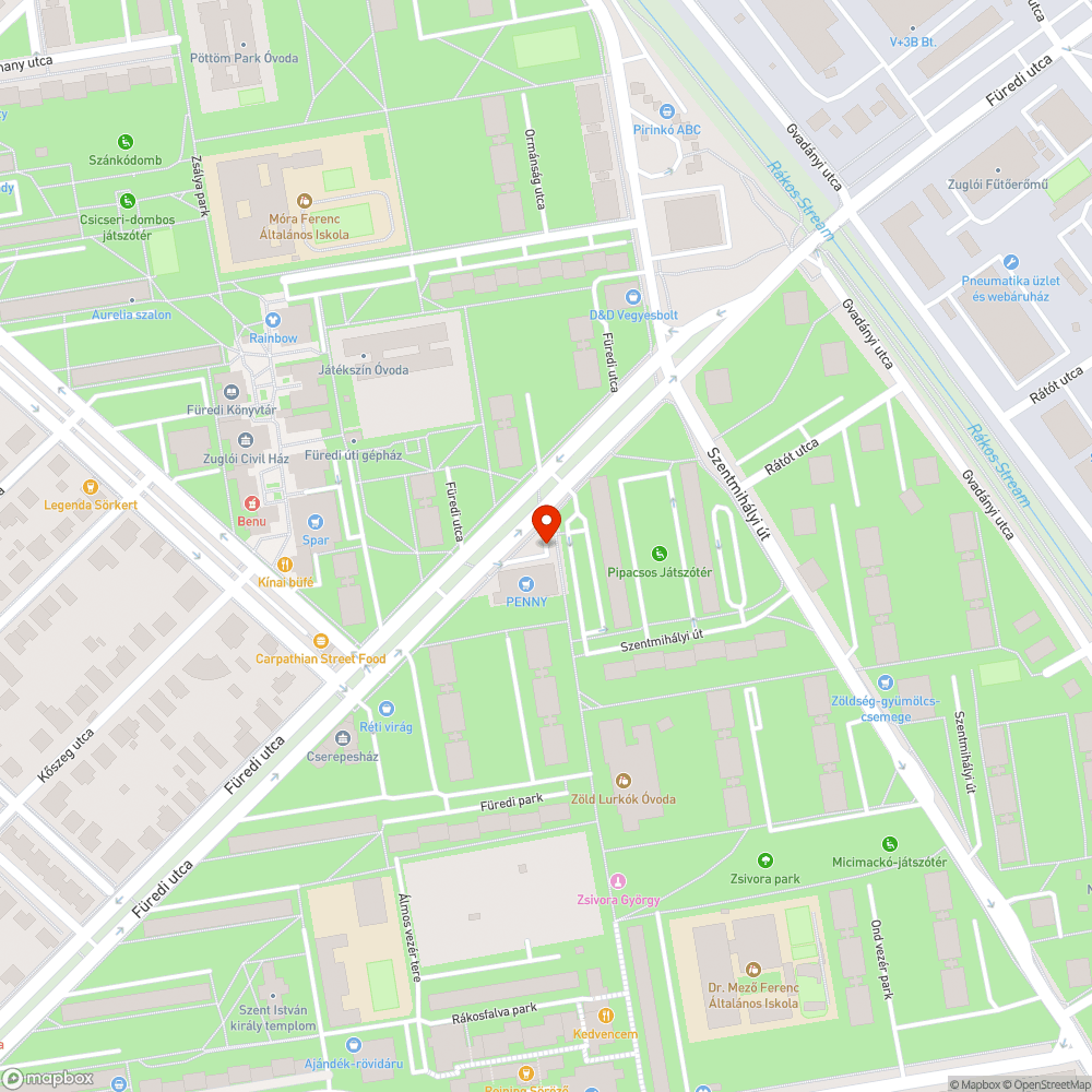 Játszótér kapu bejelentés helye