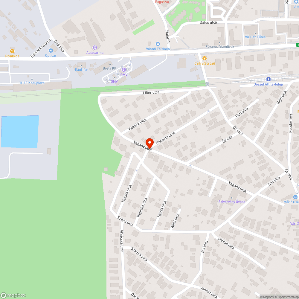 Útburkolat helyreállításának elmaradása bejelentés helye