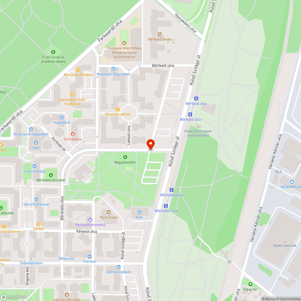 Leomlott padka bejelentés helye