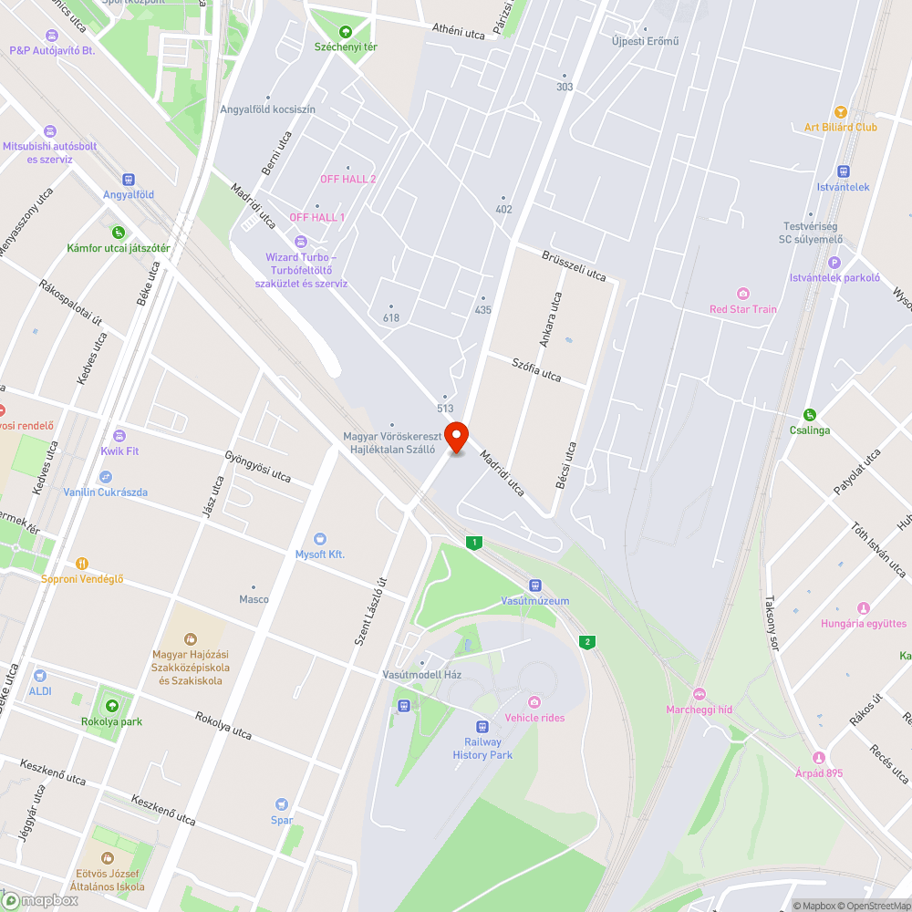 Illegális hulladéklerakó a Berlini utca - Madridi utca sarkán bejelentés helye