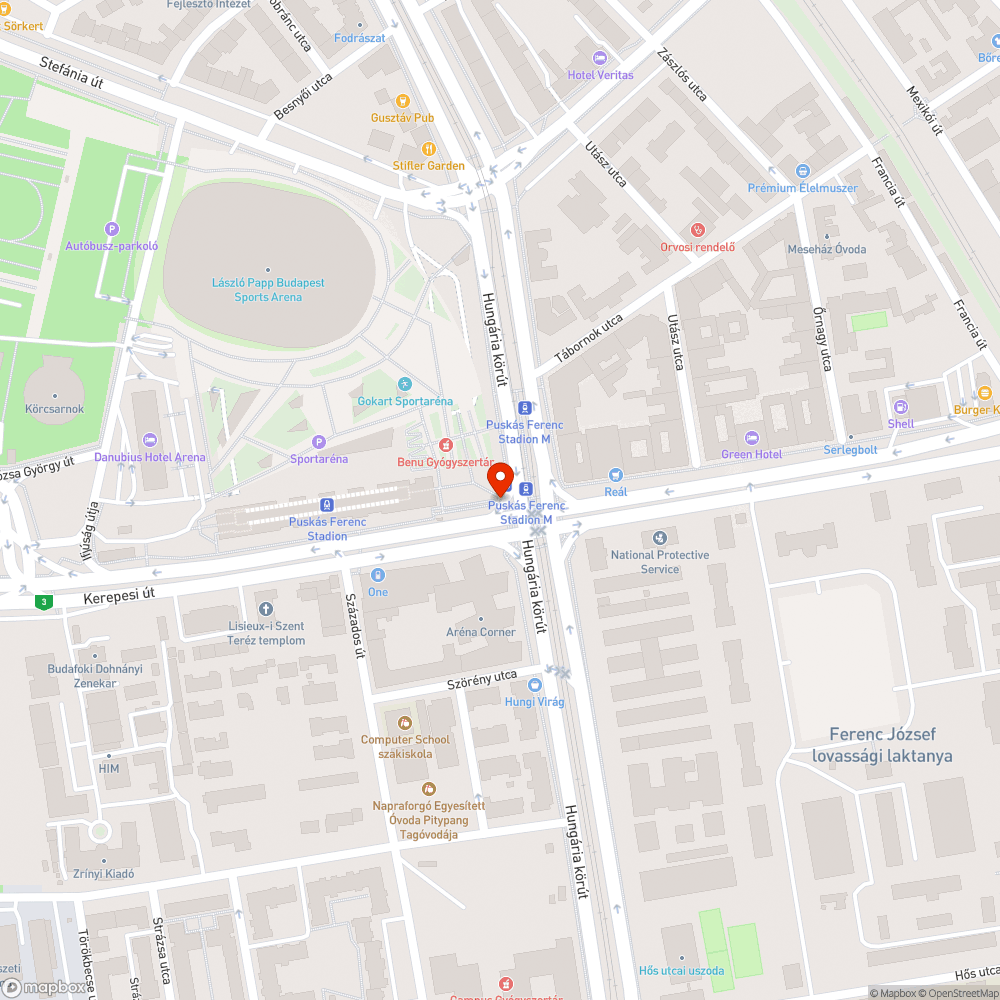 Lekopott zebra bejelentés helye