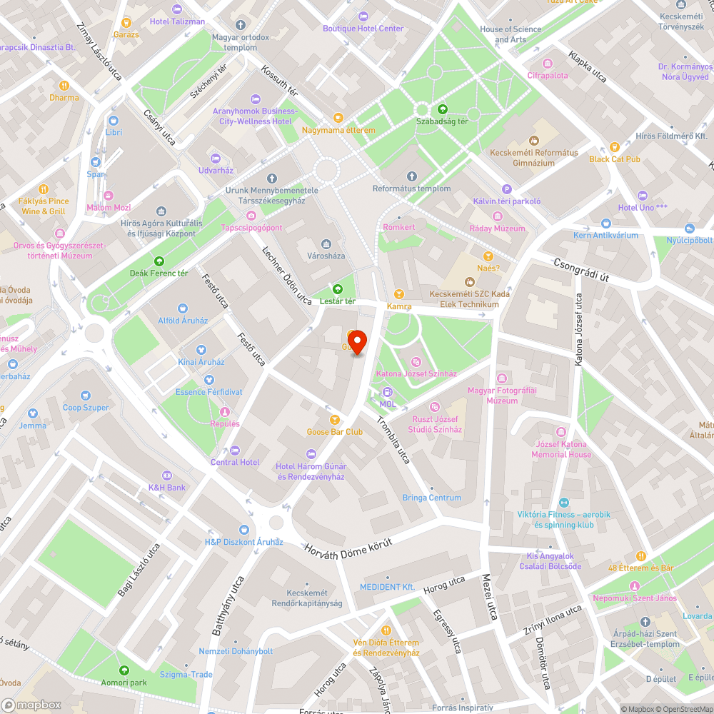 Nem világító lámpa a Batthyány utca elején bejelentés helye