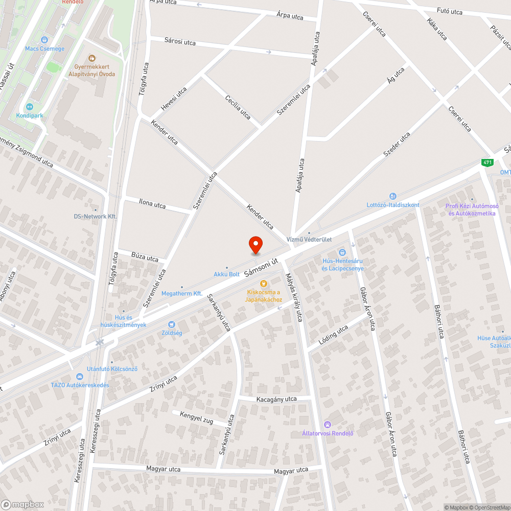 Rossz helyen a buszmegálló tábla bejelentés helye