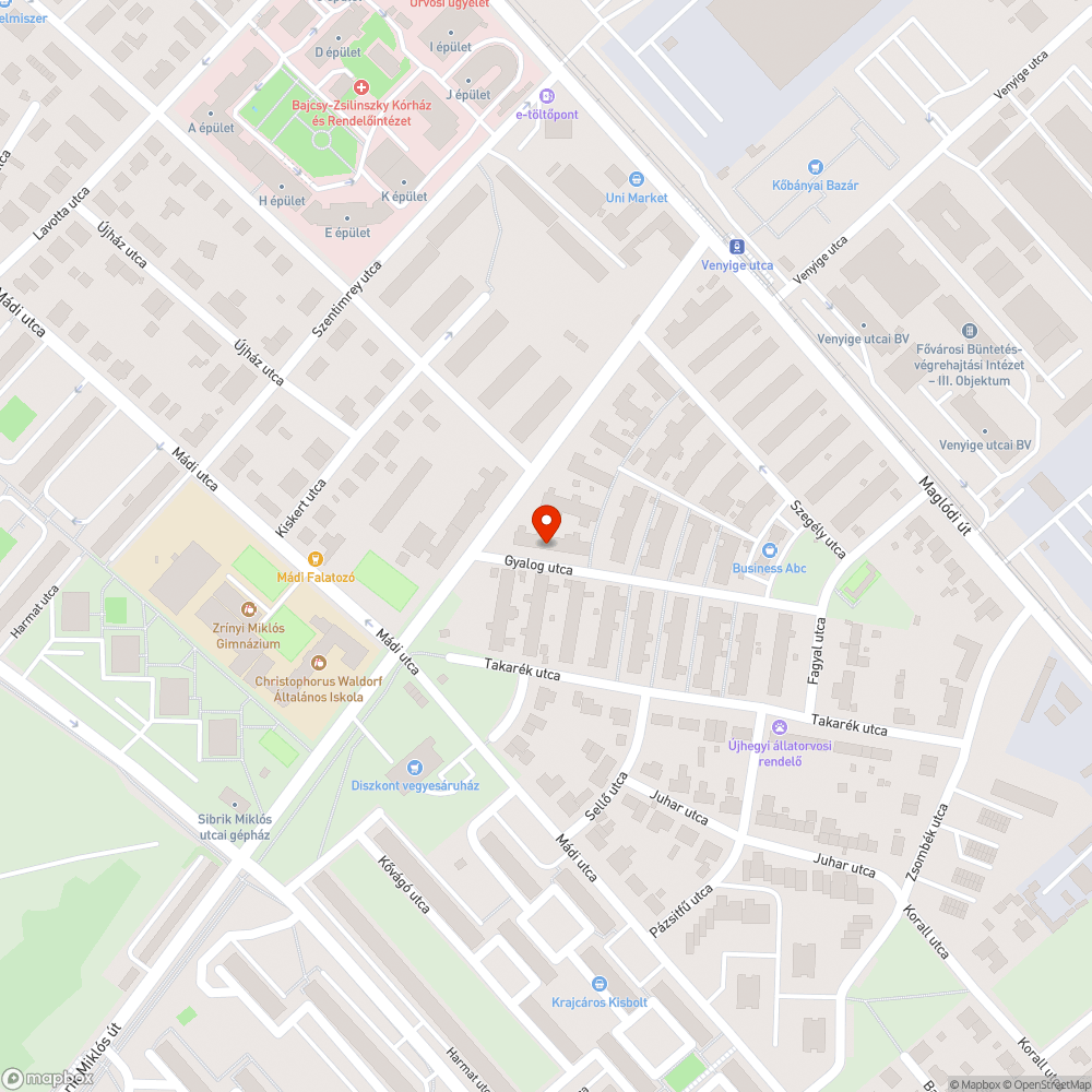 Beton oszlop maradvány bejelentés helye