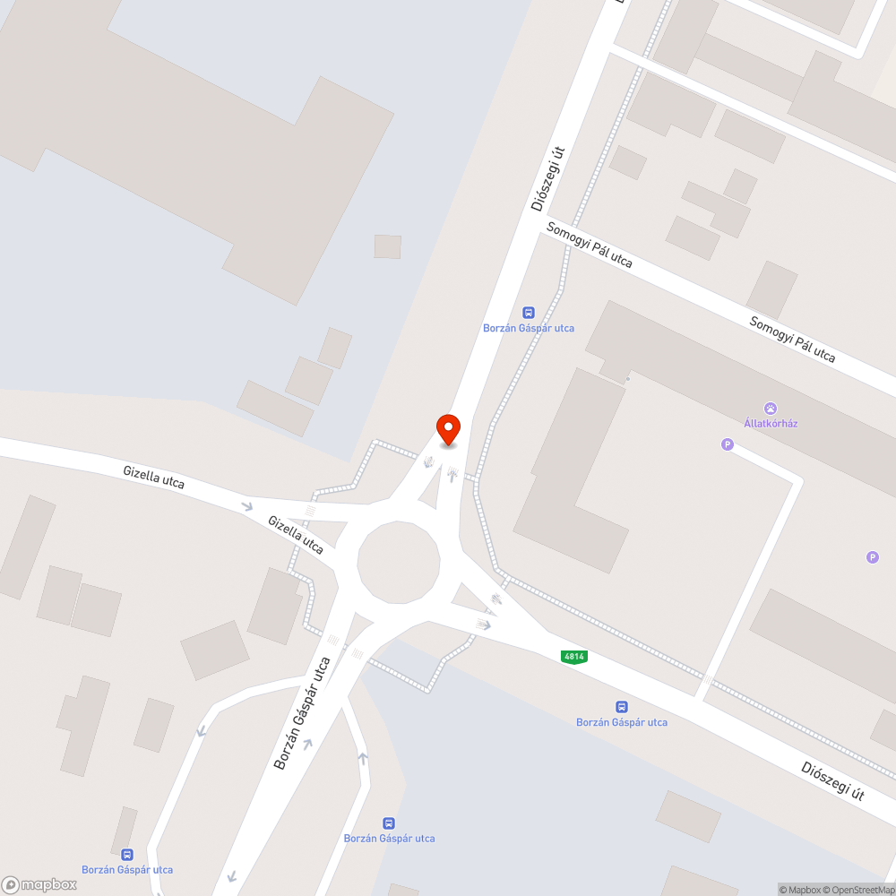 Facsemete a megálló területén! bejelentés helye