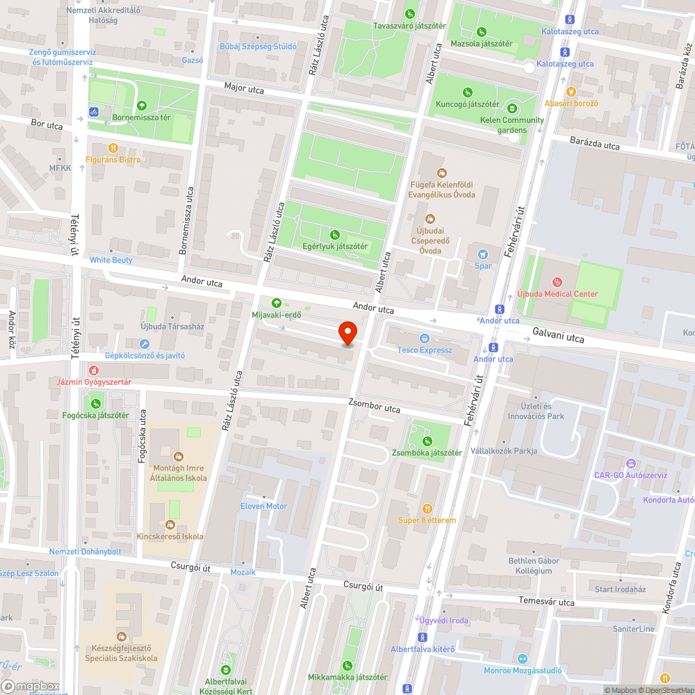 Szemét elszállítása/Szemetes kihelyezése bejelentés helye