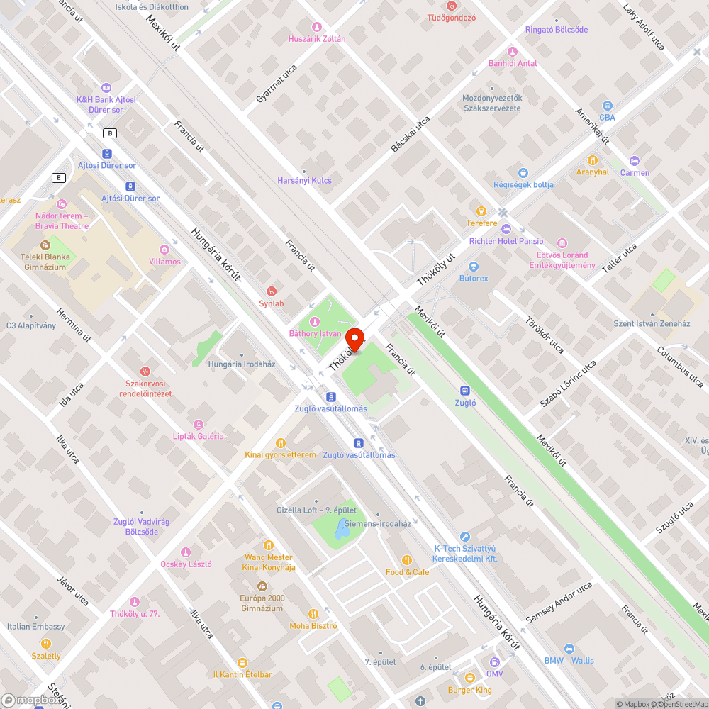 Összefirkált postaláda bejelentés helye