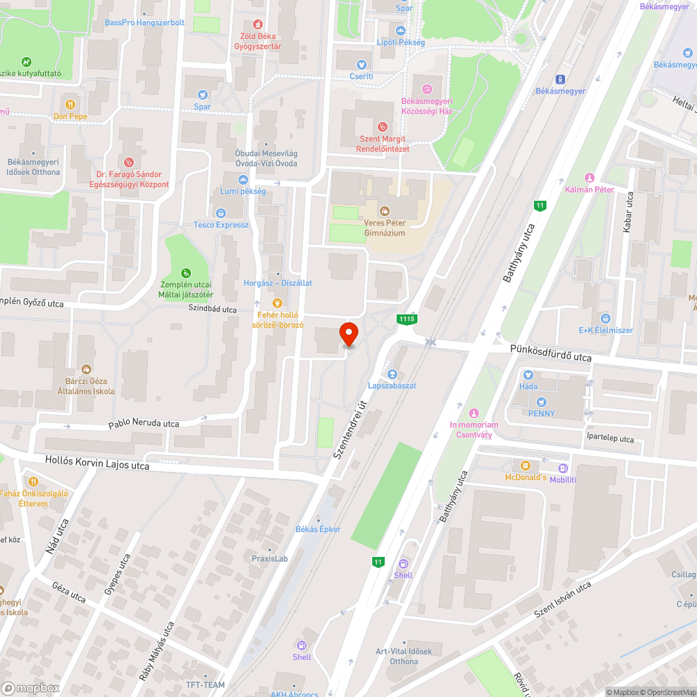 Járda építés bejelentés helye