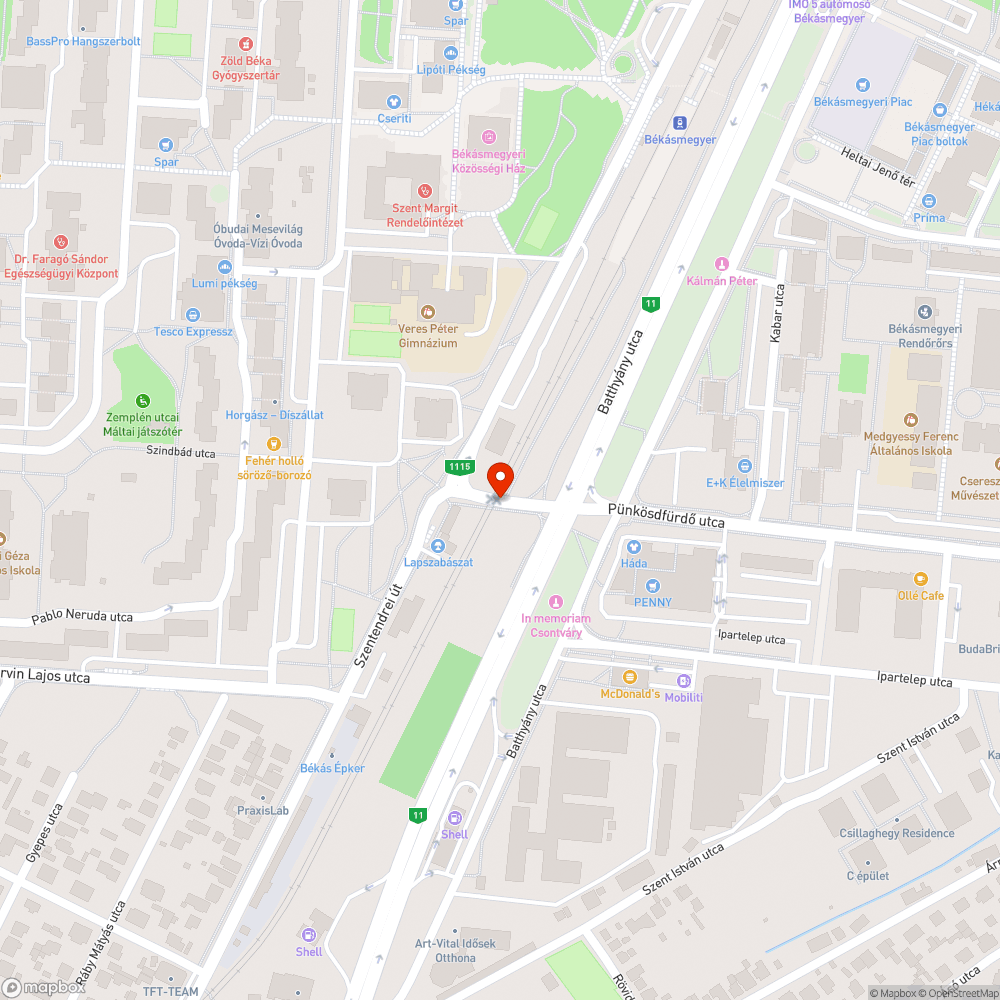 Eltört tábla bejelentés helye