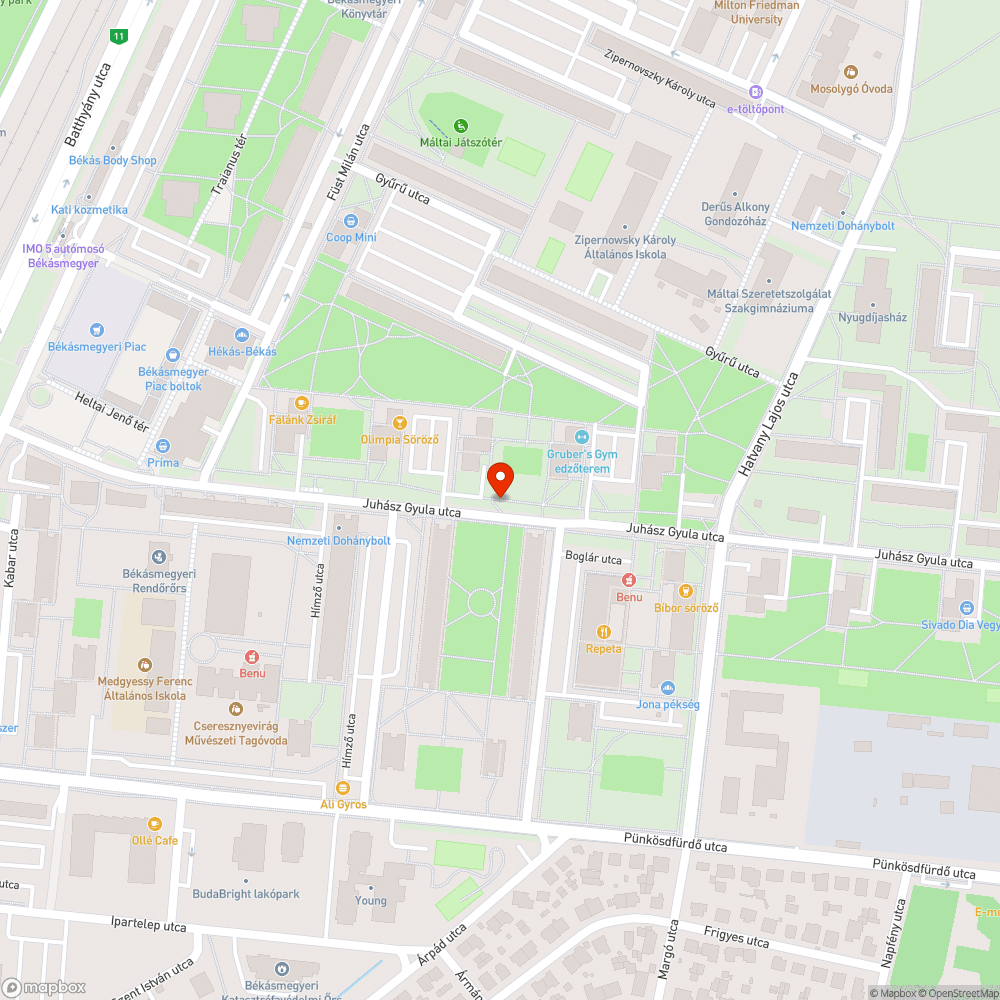 Építési törmelék bejelentés helye