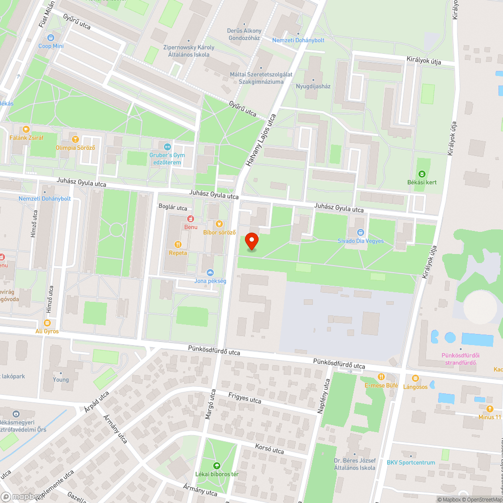 Kuka lezuhant bejelentés helye