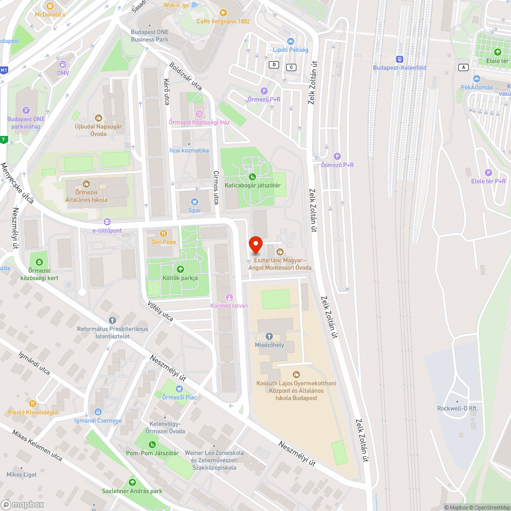 Elhagyott autó bejelentés helye