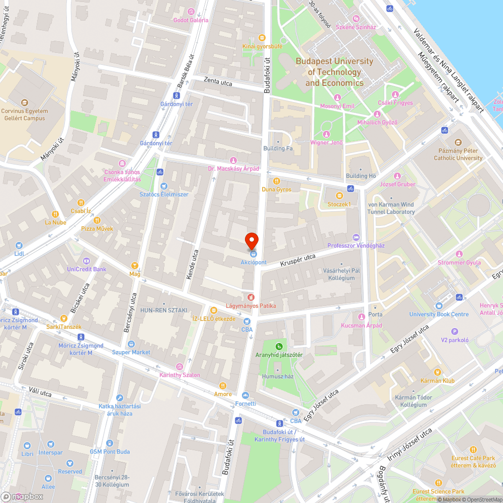 Doboz bejelentés helye