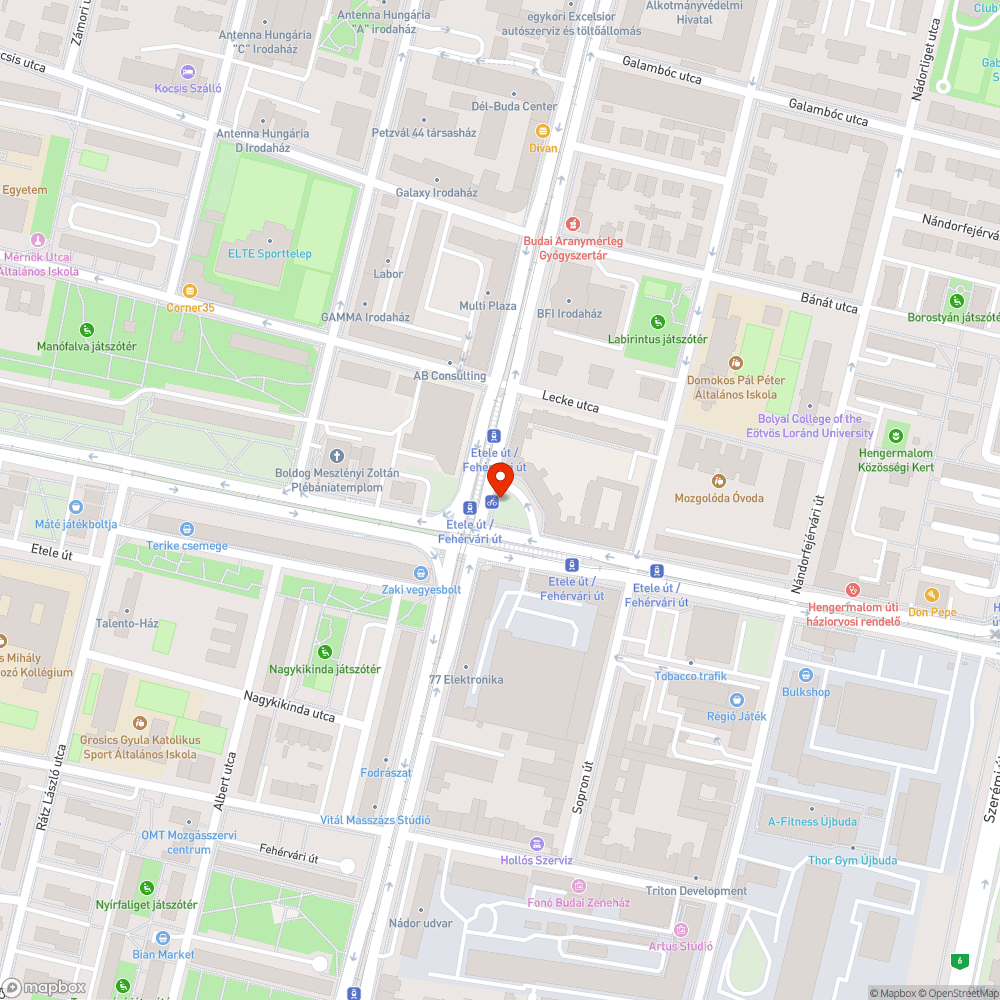 Ronda szín/anyag választás bejelentés helye