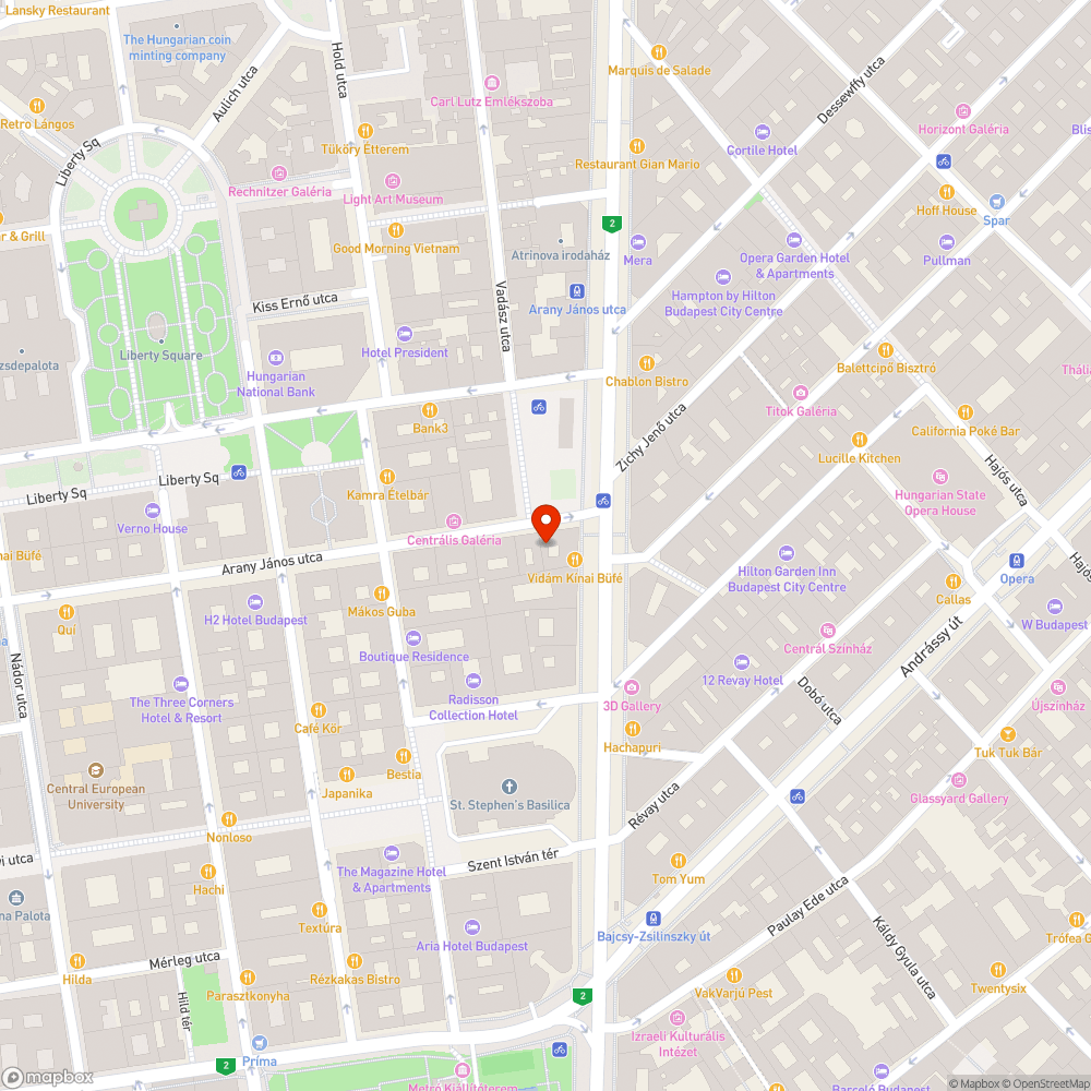 Kicsordulo szemetes a Belvárosban bejelentés helye