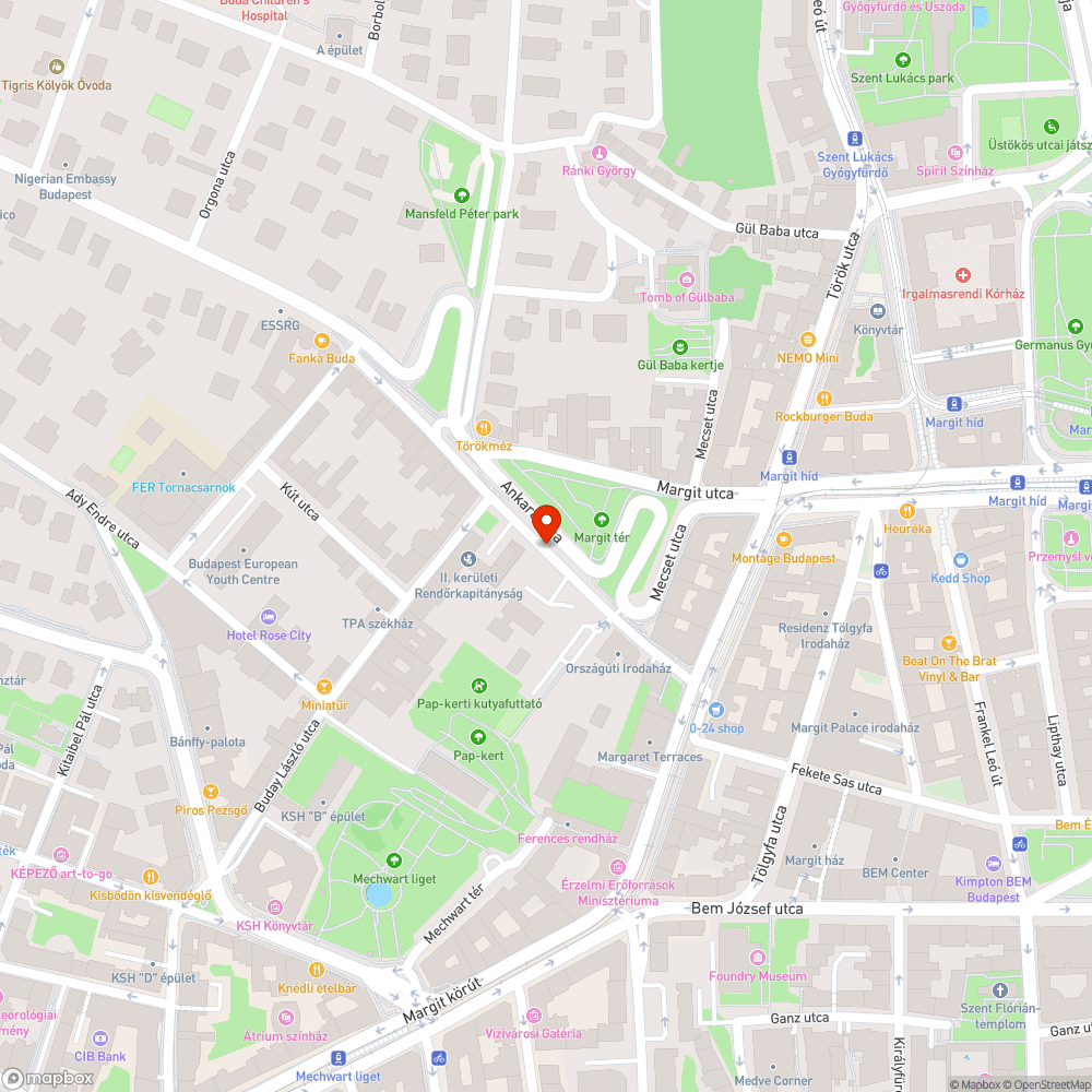 Szeméthalmaz a Rómer Flóris utcában bejelentés helye