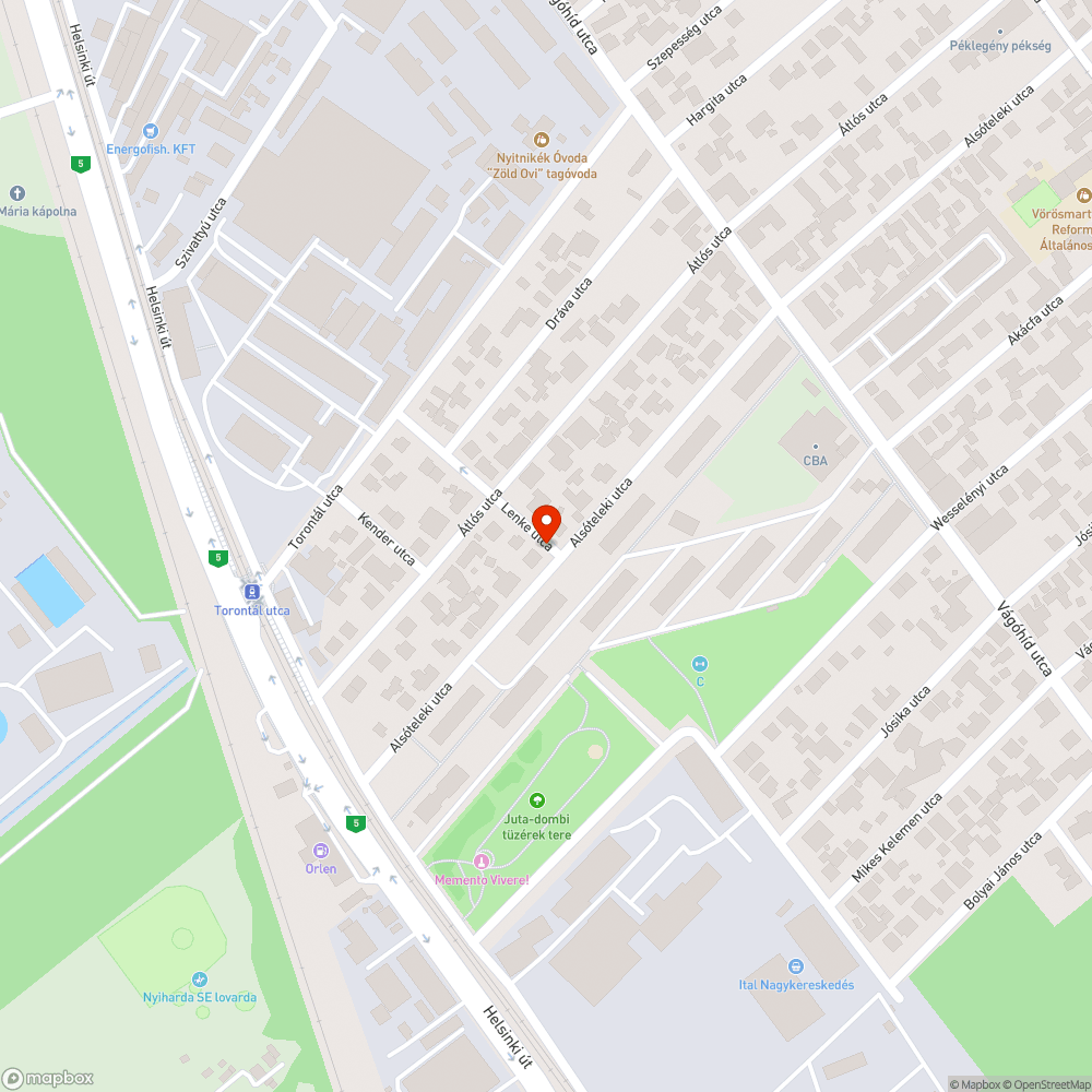 Nyerges kamion a 3,5t-ás övezetben bejelentés helye