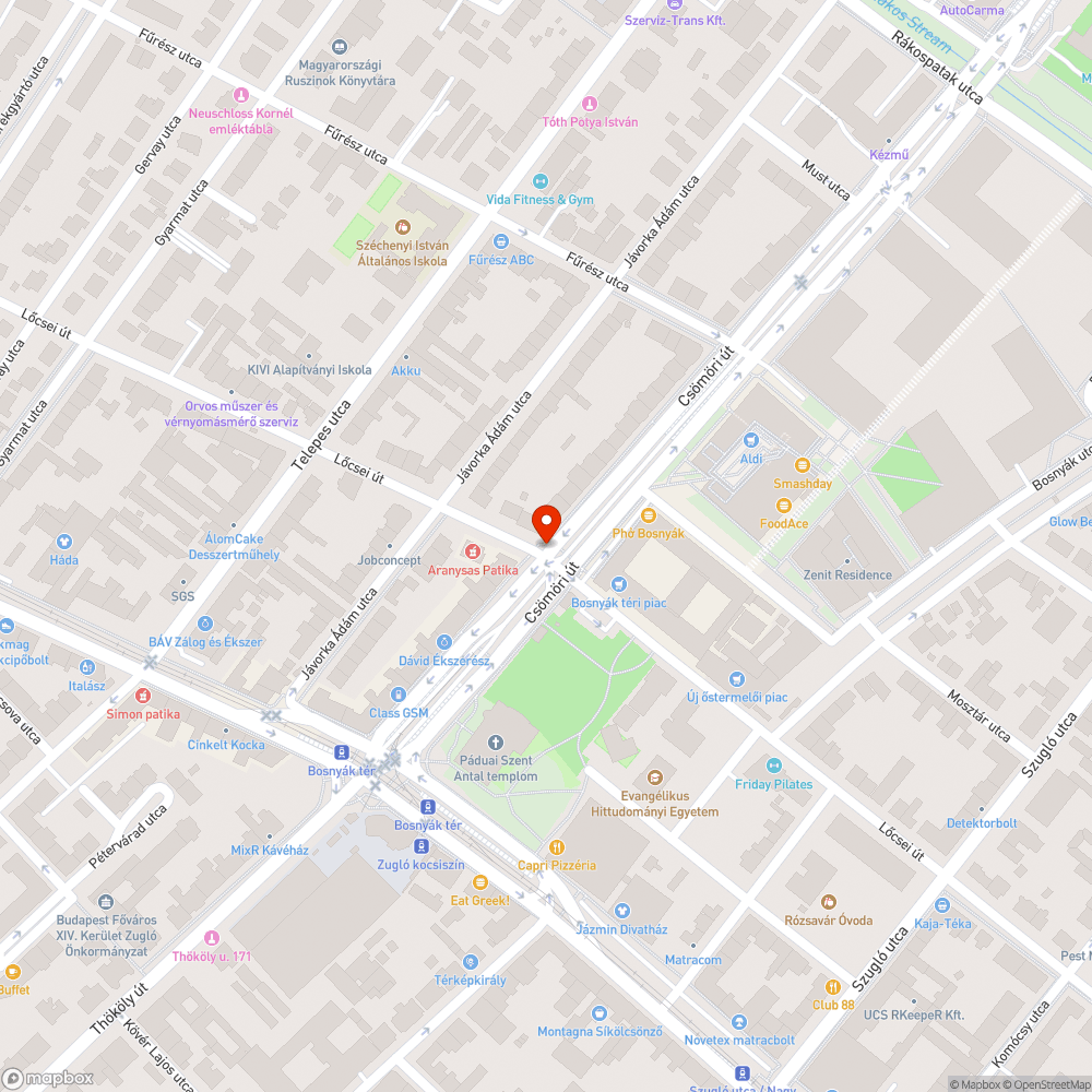 Nem látszik jól a zebra bejelentés helye