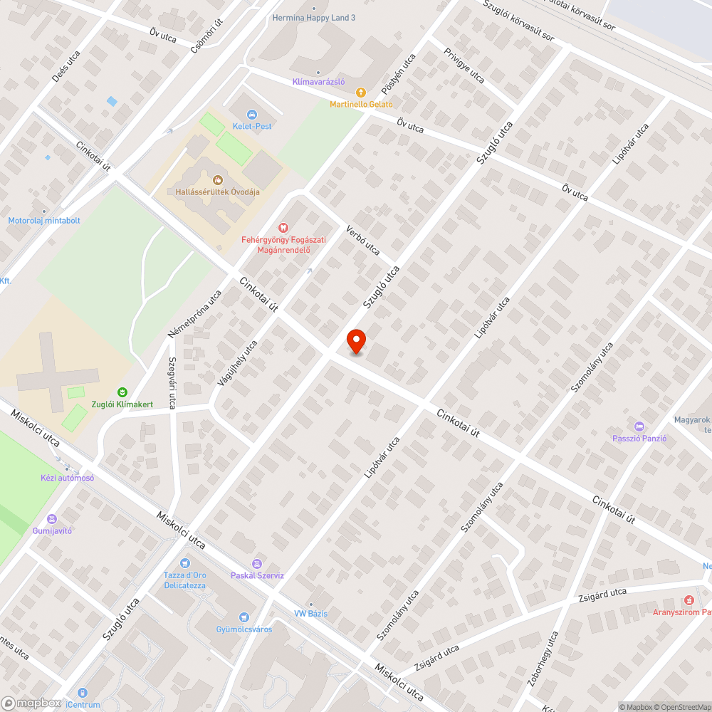 Körbeaszfaltozott fa bejelentés helye