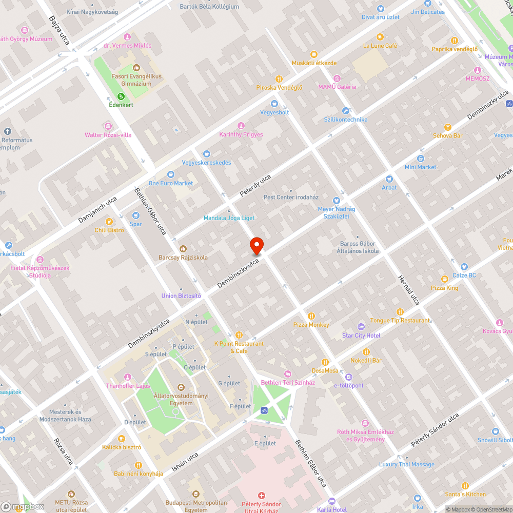 Kilapított kerékpárparkoló bejelentés helye