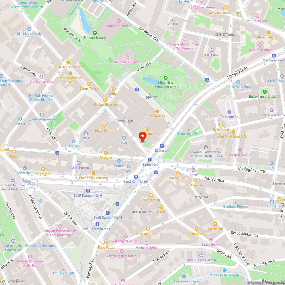 Elpusztult fa a Lövőház utcában bejelentés helye