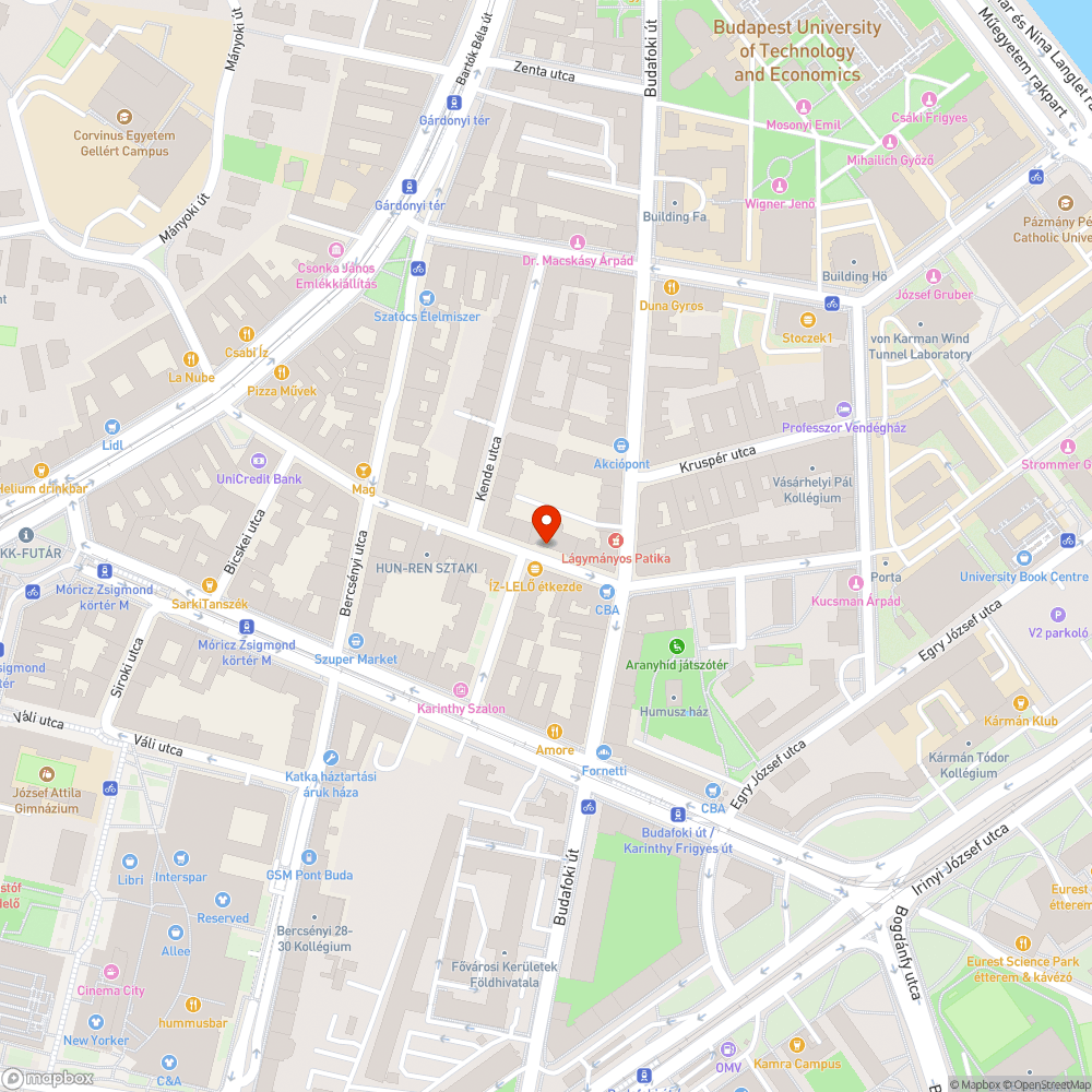 Esti gondok bejelentés helye