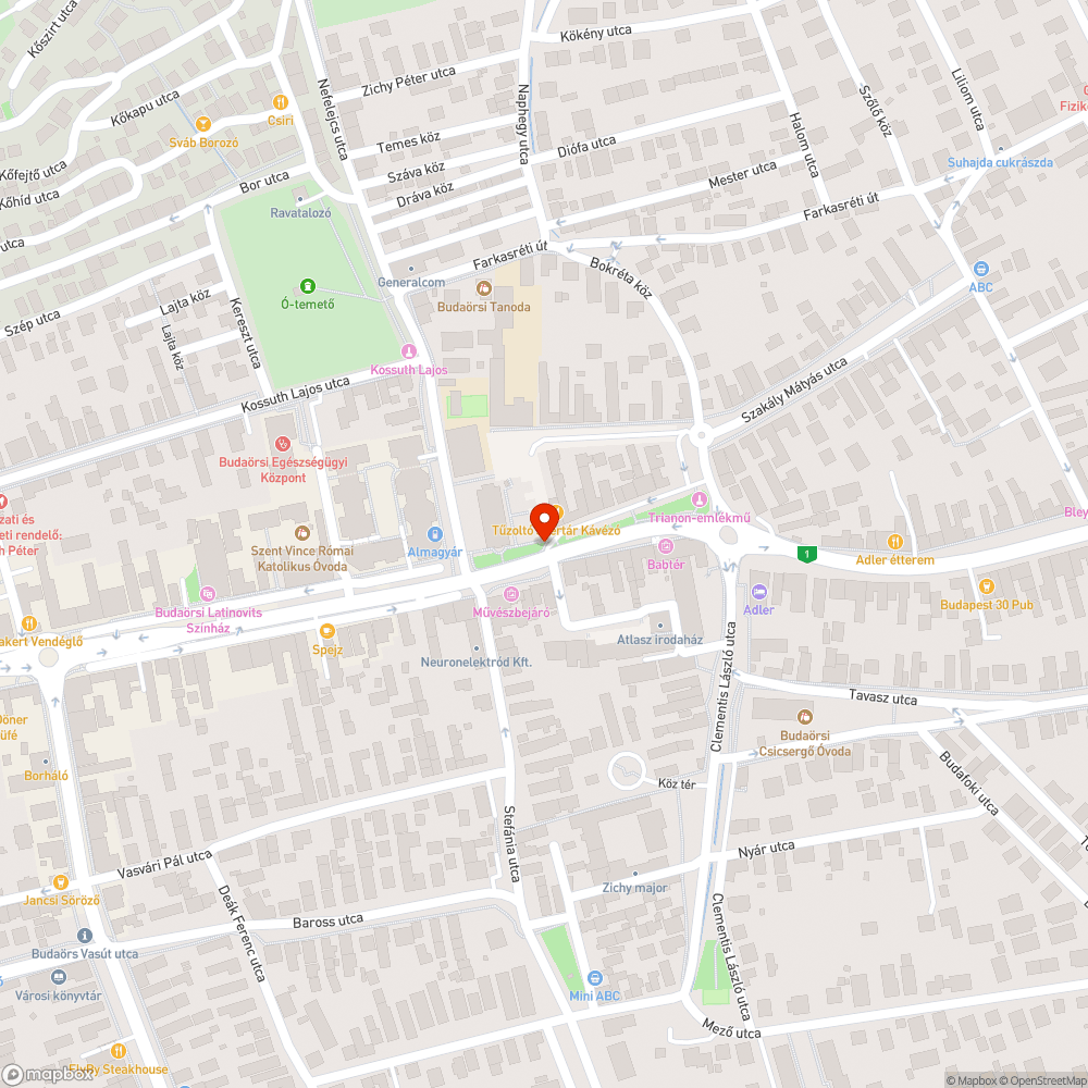 Csavarok bejelentés helye