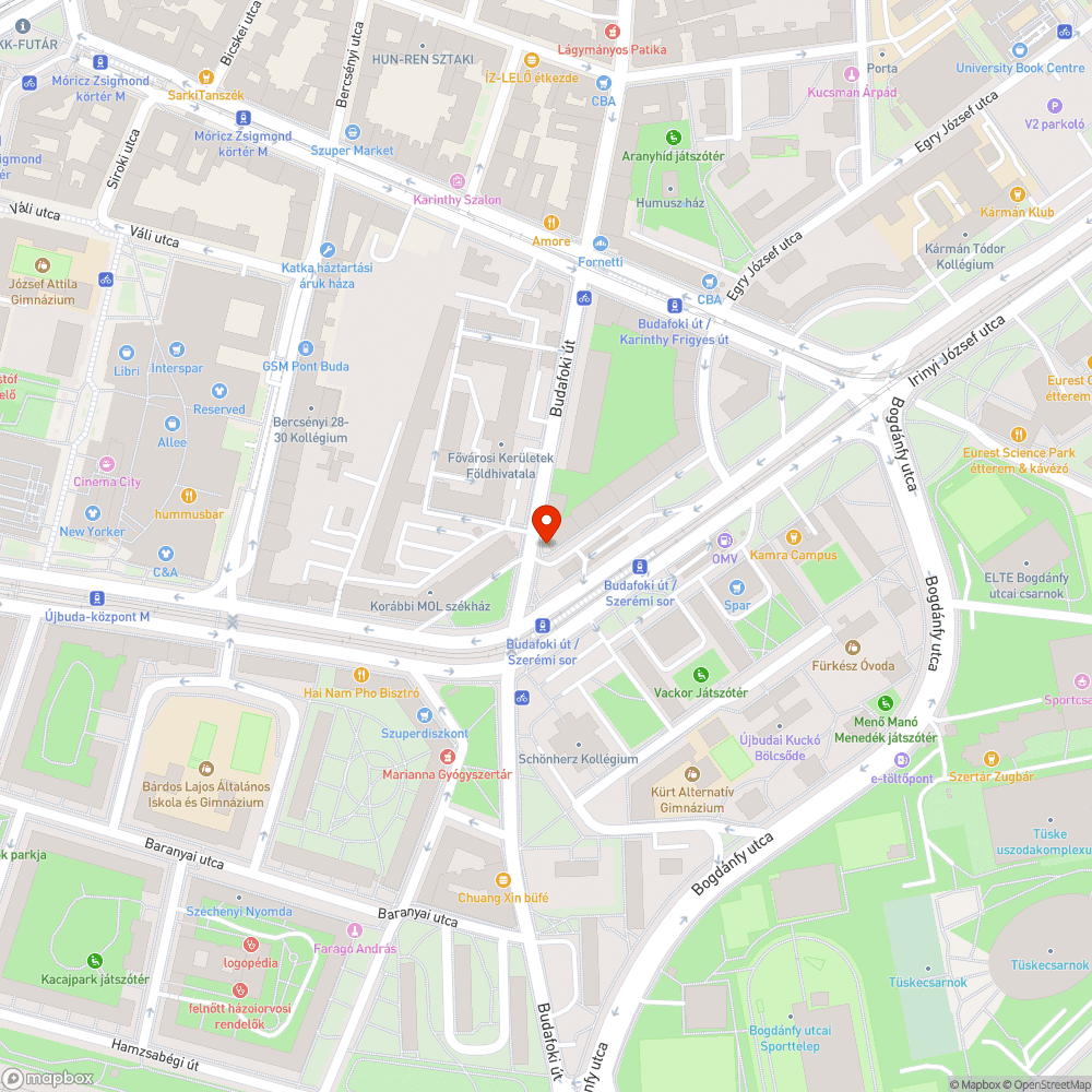 Járda és zebra hiány bejelentés helye