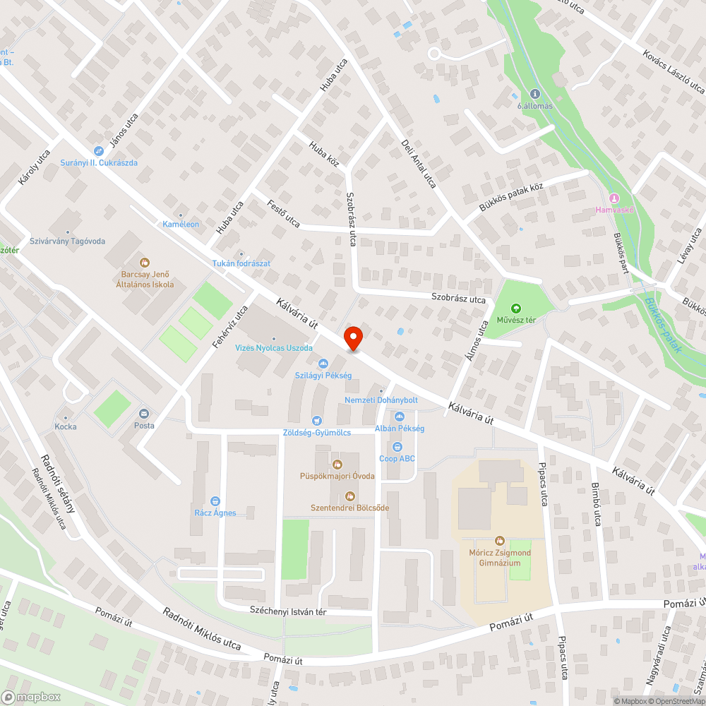 A magánberuházás befejeződött, a közterület úgy maradt. bejelentés helye