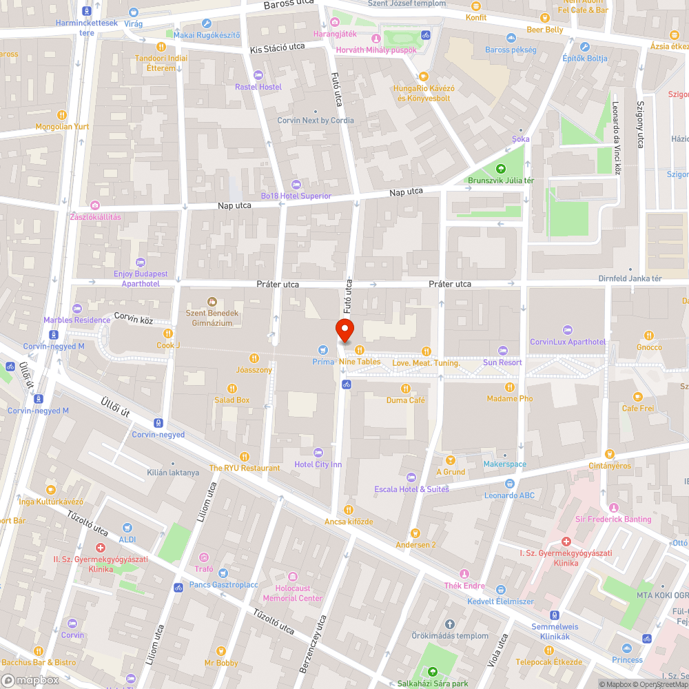 Megsüllyedt aknatető bejelentés helye