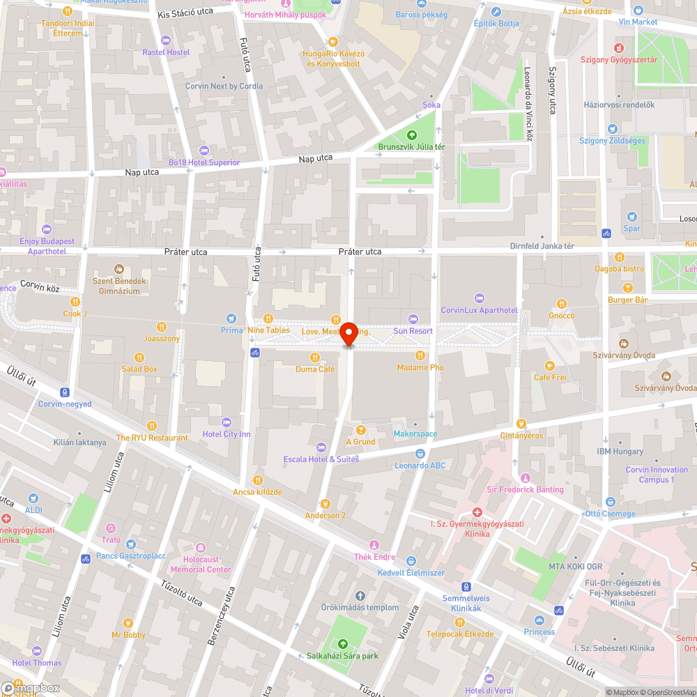 Megsüllyedt burkolat bejelentés helye