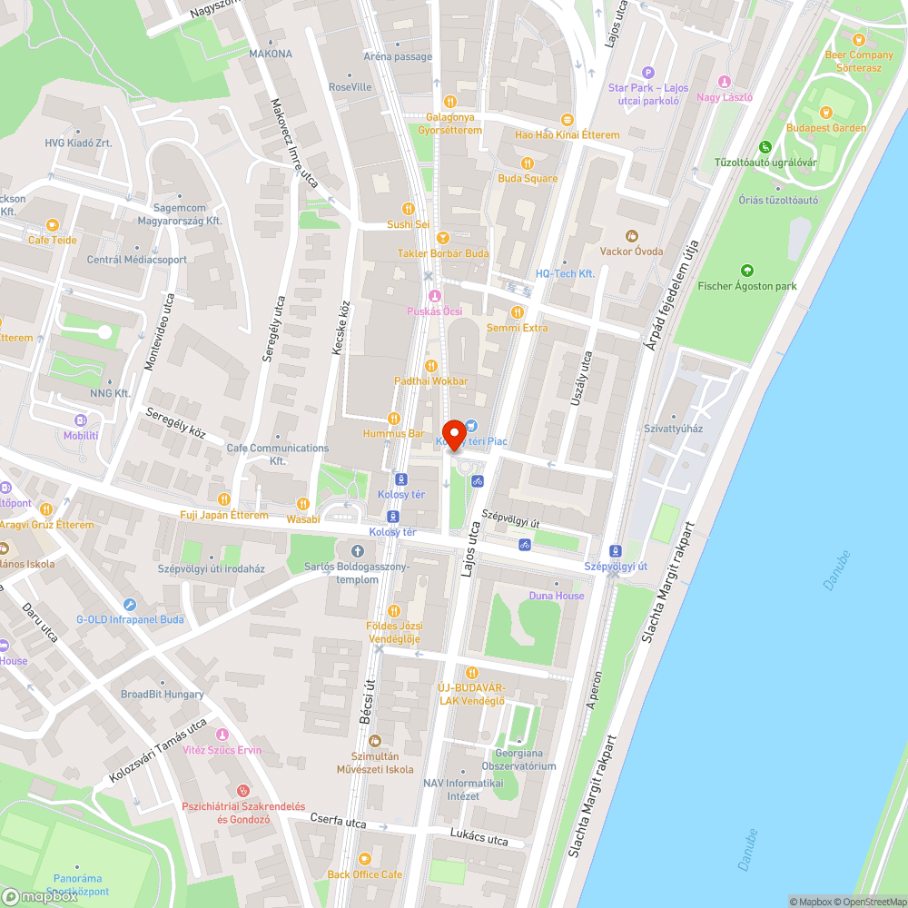 Sérült dézsa bejelentés helye