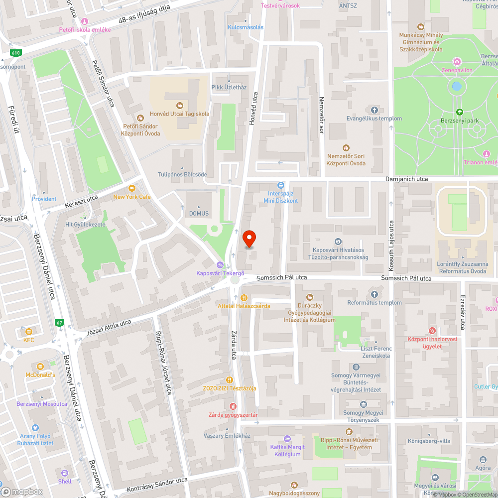 Elszáradt ágak bejelentés helye