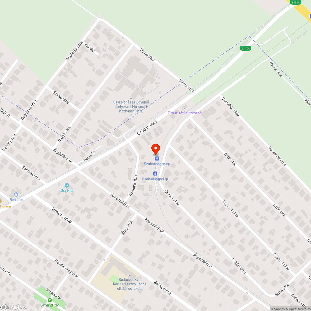 Graffitik az állomáson bejelentés helye