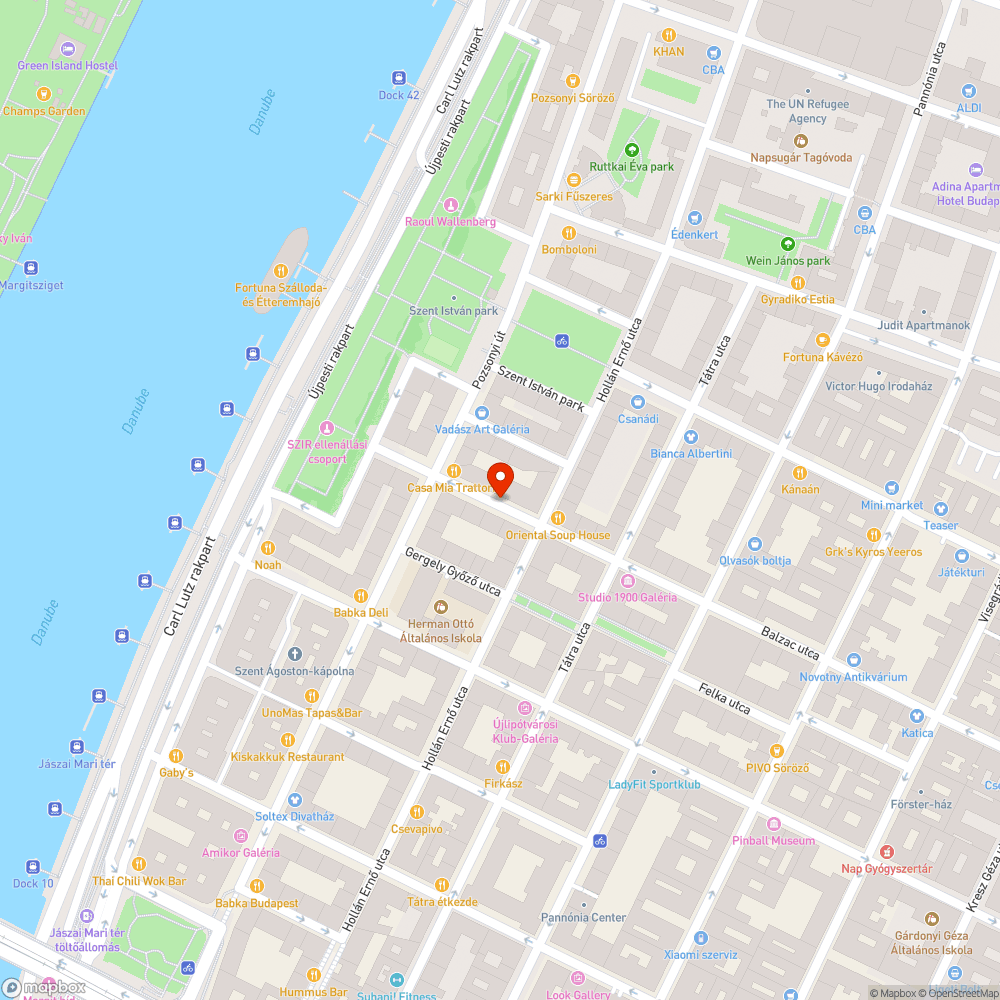 Eldobott zacskó szemét a Balzac utcában bejelentés helye