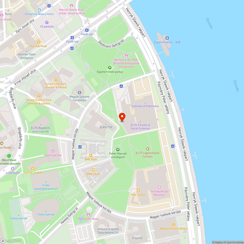 ELTE padok bejelentés helye